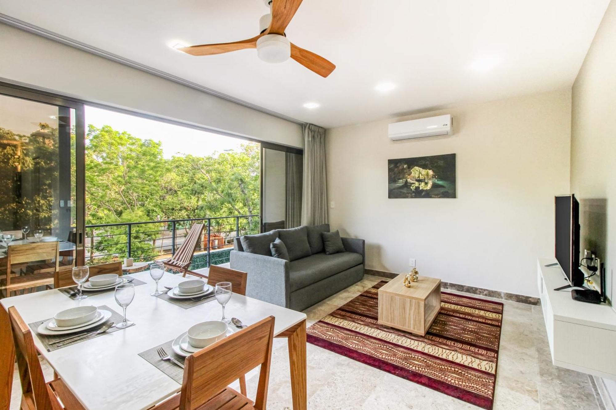 Aldea Zama Hotell Tulum Rum bild